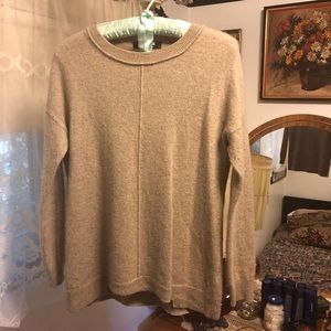 Sofiane Beige Cashmere Sweater size M